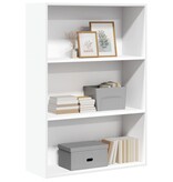 VidaXL Boekenkast 80x30x114 cm bewerkt hout wit