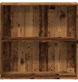 VidaXL Boekenkast 80x30x77 cm bewerkt hout oud houtkleurig