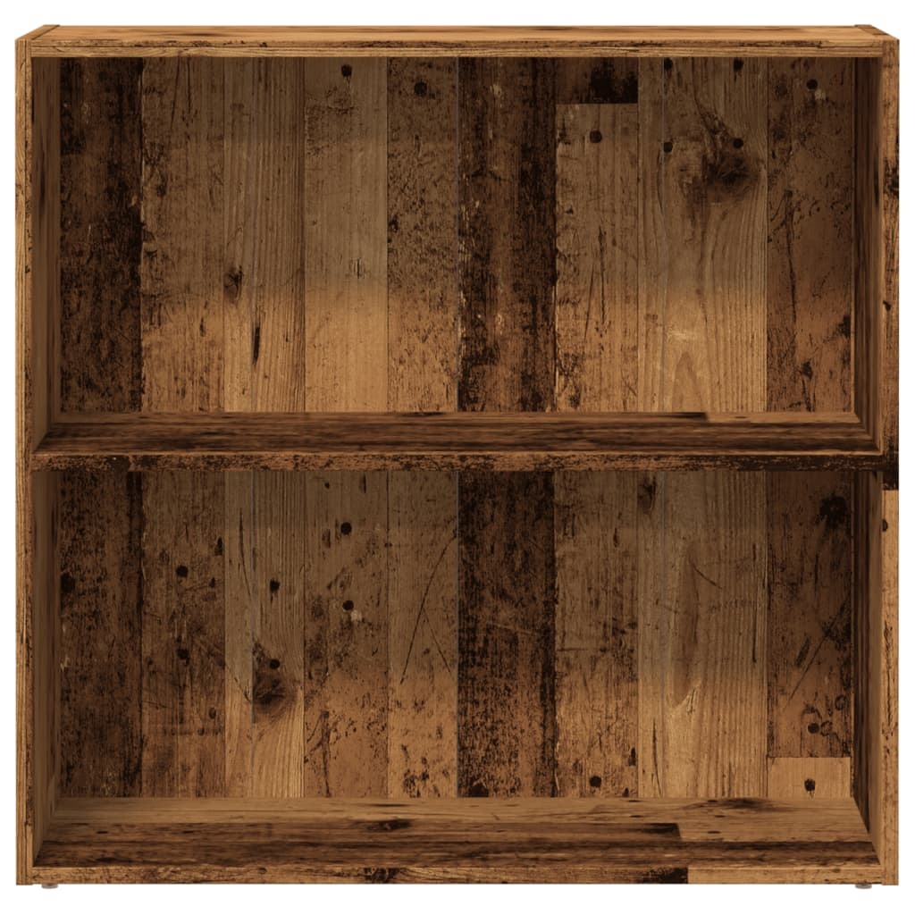 VidaXL Boekenkast 80x30x77 cm bewerkt hout oud houtkleurig