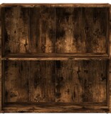 VidaXL Boekenkast 80x30x77 cm bewerkt hout gerookt eikenkleurig