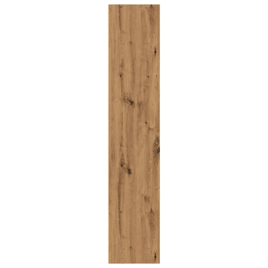 VidaXL Boekenkast 60x30x152 cm bewerkt hout artisanaal eikenkleurig