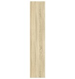 VidaXL Boekenkast 60x30x152 cm bewerkt hout sonoma eikenkleurig