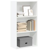 VidaXL Boekenkast 60x30x114 cm bewerkt hout wit