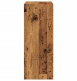 VidaXL Boekenkast 60x30x77 cm bewerkt hout oud houtkleurig