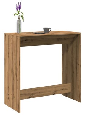 VidaXL Bartafel 102x50x103,5 cm bewerkt hout artisanaal eikenkleur