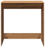 VidaXL Bartafel 102x50x103,5 cm bewerkt hout artisanaal eikenkleur