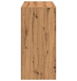 VidaXL Bartafel 102x50x103,5 cm bewerkt hout artisanaal eikenkleur