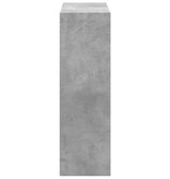 VidaXL Boekenkast 102x32x102 cm bewerkt hout betongrijs