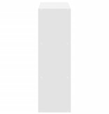 VidaXL Boekenkast 102x32x102 cm bewerkt hout wit