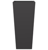 VidaXL Plantenbak 35x35x75 cm staal zwart