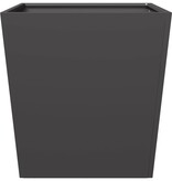 VidaXL Plantenbak 50x50x50 cm staal zwart