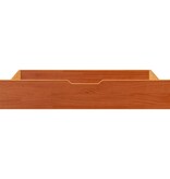 VidaXL Bedlades 2 st 95x55x17 massief grenenhout wasbruin