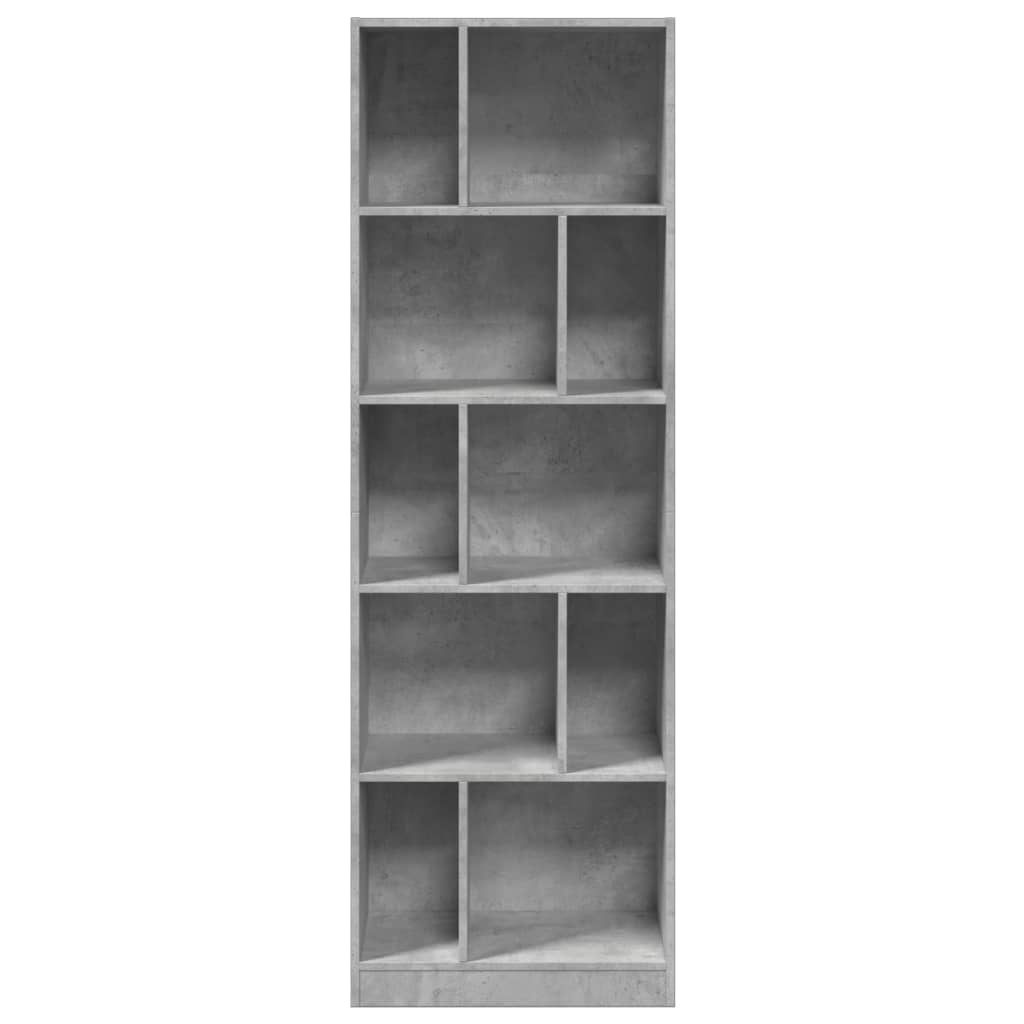 VidaXL Boekenkast 57x28,5x174 cm bewerkt hout betongrijs