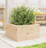 VidaXL Plantenbak 40x40x23 cm massief grenenhout