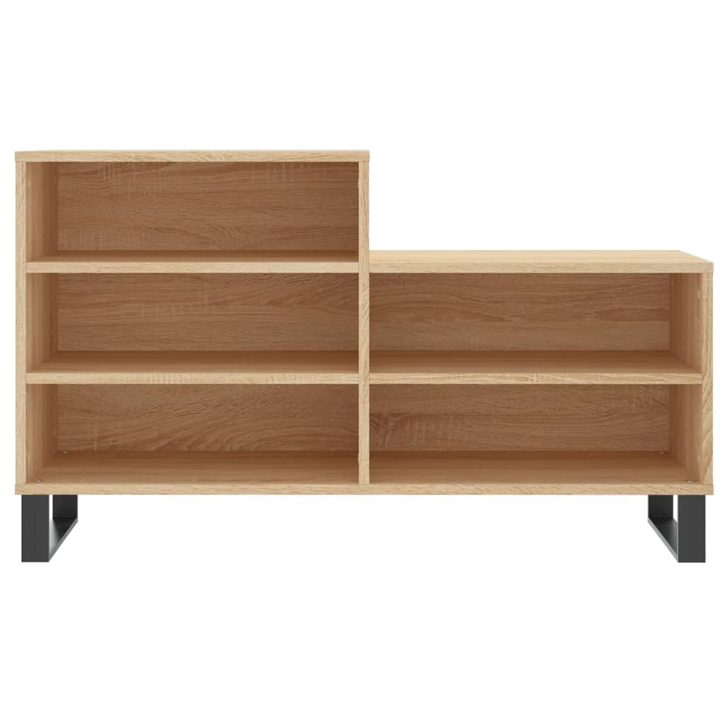 VidaXL Schoenenkast 102x36x60 cm bewerkt hout sonoma eikenkleurig