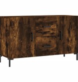 VidaXL Dressoir 100x36x60 cm bewerkt hout gerookt eikenkleurig