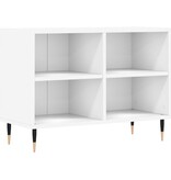 VidaXL Tv-meubel 69,5x30x50 cm bewerkt hout wit