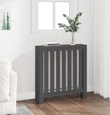 VidaXL Radiatorombouw 79,5x19x84 cm massief grenenhout grijs