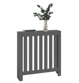 VidaXL Radiatorombouw 79,5x19x84 cm massief grenenhout grijs