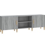 VidaXL Tv-meubel 150x30x50 cm bewerkt hout grijs sonoma eikenkleurig