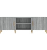 VidaXL Tv-meubel 150x30x50 cm bewerkt hout grijs sonoma eikenkleurig
