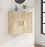 VidaXL Wandkast 60x30x60 cm bewerkt hout sonoma eikenkleurig
