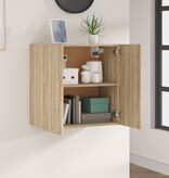 VidaXL Wandkast 60x30x60 cm bewerkt hout sonoma eikenkleurig