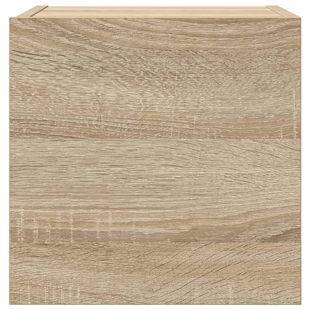 VidaXL Tv-wandmeubelen 4 st 30,5x30x30 cm sonoma eikenkleurig