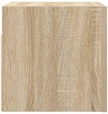 VidaXL Tv-wandmeubelen 4 st 30,5x30x30 cm sonoma eikenkleurig