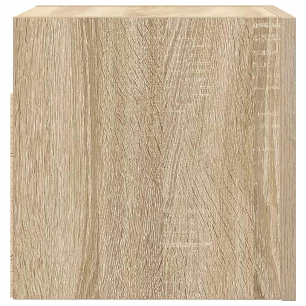 VidaXL Tv-wandmeubelen 4 st 30,5x30x30 cm sonoma eikenkleurig