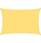 VidaXL Zonnescherm HDPE rechthoekig 4x6 m beige