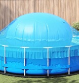 VidaXL Poolkussen voor bovengrond zwembad Blauw Ø 400 cm PVC