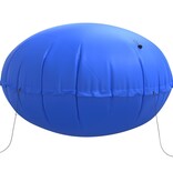 VidaXL Poolkussen voor bovengrond zwembad Blauw Ø 400 cm PVC