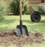 VidaXL Schep Hoofd Zilver 33 x 21 cm Gepoedercoat staal