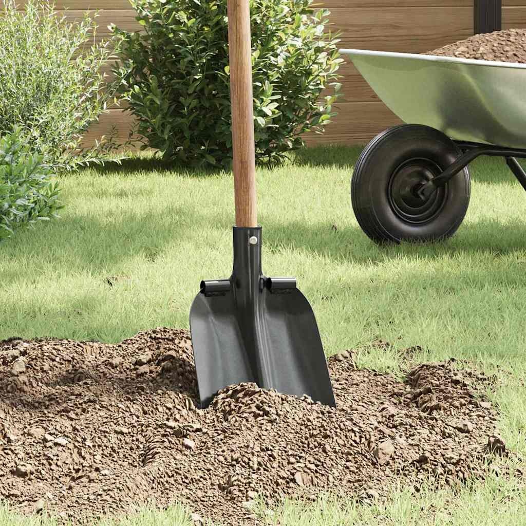 VidaXL Schep Hoofd Zilver 33 x 21 cm Gepoedercoat staal