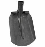 VidaXL Schep Hoofd Zilver 33 x 21 cm Gepoedercoat staal