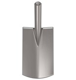 VidaXL Schep Hoofd Zilver 43 x 17 cm Gepoedercoat staal