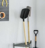 VidaXL Schep Hoofd 4 pcs Zwart 34,5 x 24 cm Gepoedercoat staal