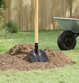 VidaXL Schep Hoofd Zwart 34,5 x 24 cm Gepoedercoat staal