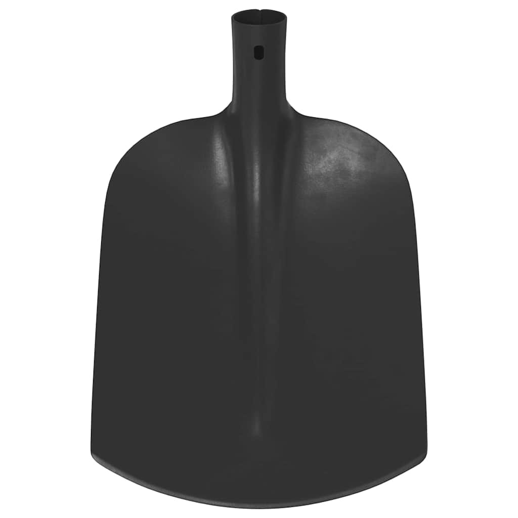 VidaXL Schep Hoofd Zwart 34,5 x 24 cm Gepoedercoat staal