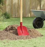 VidaXL Schep Hoofd 4 pcs Rood 32 x 24,5 cm Gepoedercoat staal