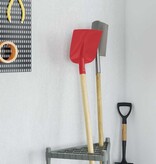 VidaXL Schep Hoofd 4 pcs Rood 32 x 24,5 cm Gepoedercoat staal