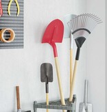 VidaXL Schep Hoofd Rood 39,5 x 27,5 cm Gepoedercoat staal