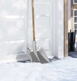 VidaXL Schep Hoofd 4 pcs Zilver 45 x 38 cm Aluminium