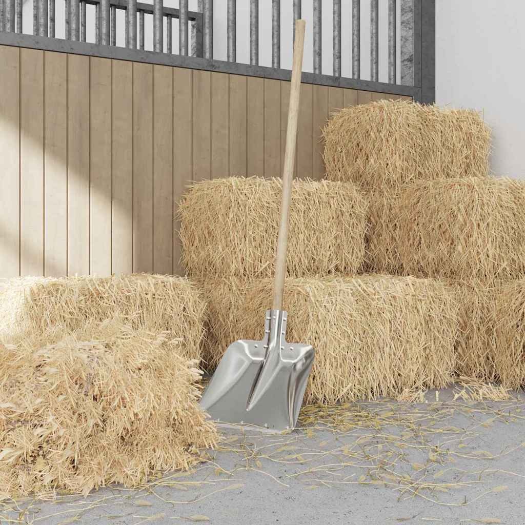 VidaXL Schep Hoofd 4 pcs Zilver 45 x 38 cm Aluminium