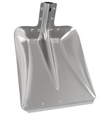 VidaXL Schep Hoofd Zilver 45 x 38 cm Aluminium