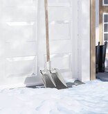 VidaXL Schep Hoofd 4 pcs Zilver 41,5 x 32,5 cm Aluminium