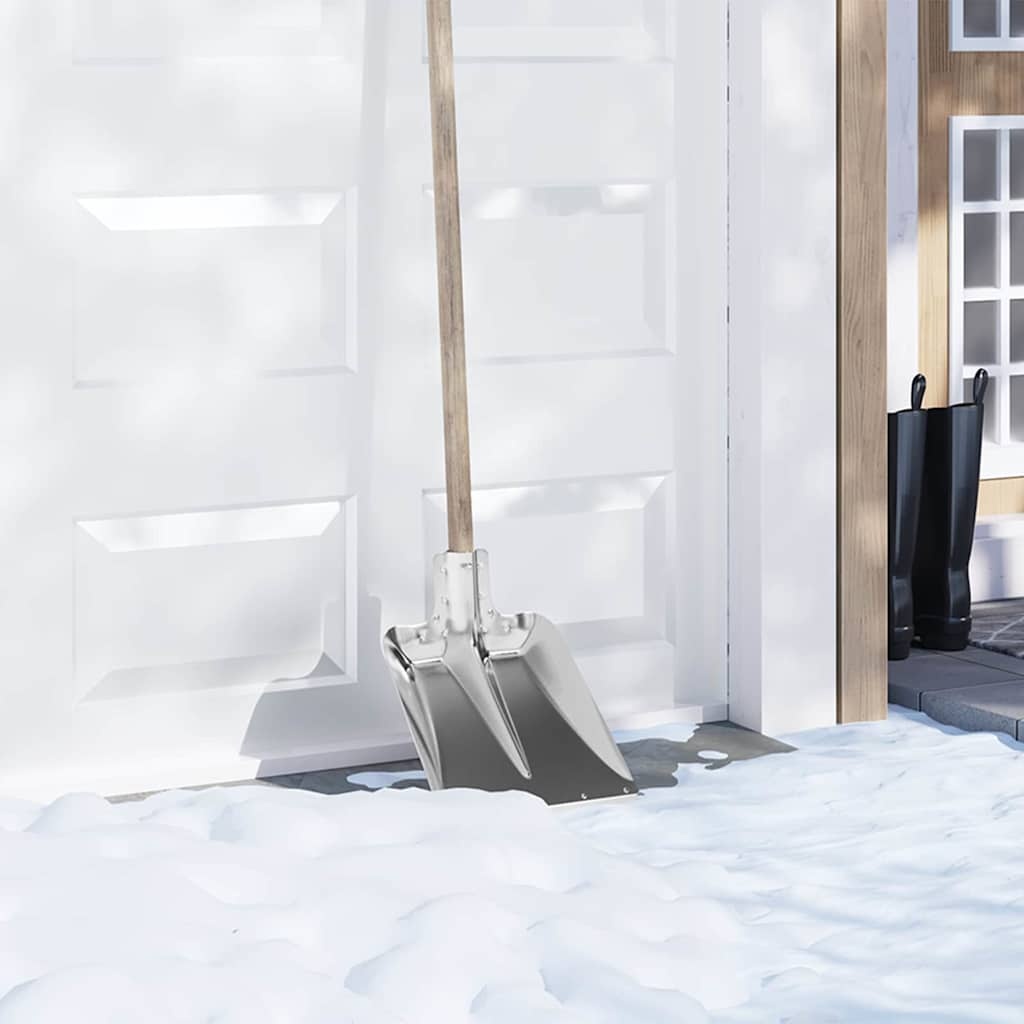 VidaXL Schep Hoofd 4 pcs Zilver 41,5 x 32,5 cm Aluminium