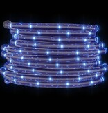 VidaXL Touwenlicht met 2400 LED Koud Wit 100 m PVC