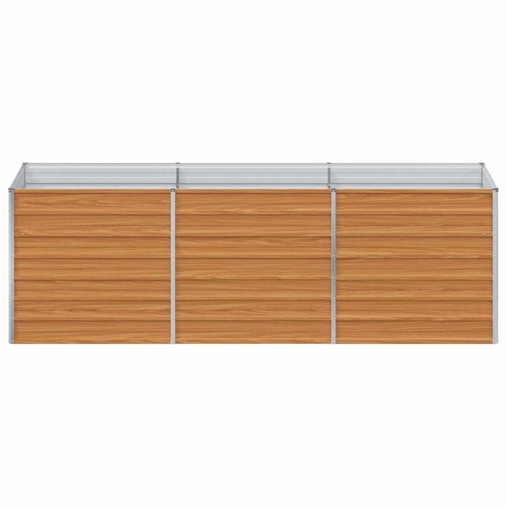 VidaXL Verhoogde plantenbak Licht Bruin 240 x 80 x 77 cm